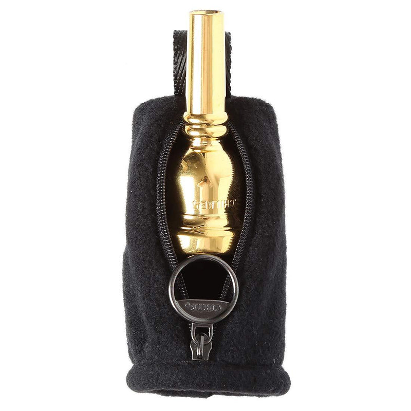 CURTIS Trombone Mouthpiece Pouch with connected type, 5 colors (Black) Black