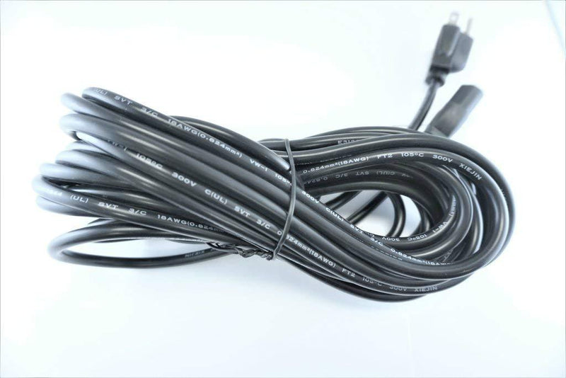 [UL Listed] OMNIHIL 15 Feet Long AC Power Cord Compatible with ADJ Lighting 10 MXR 14 MXR 19 MXR Midi Mixer