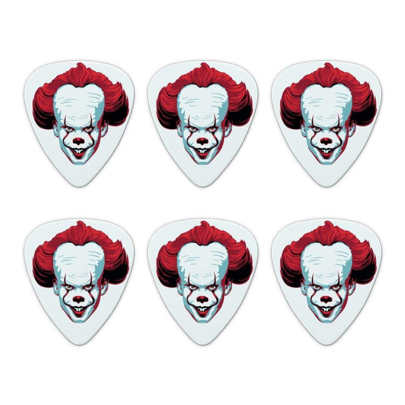 [AUSTRALIA] - IT Pennywise Come Home Novelty Guitar Picks Medium Gauge - Set of 6 