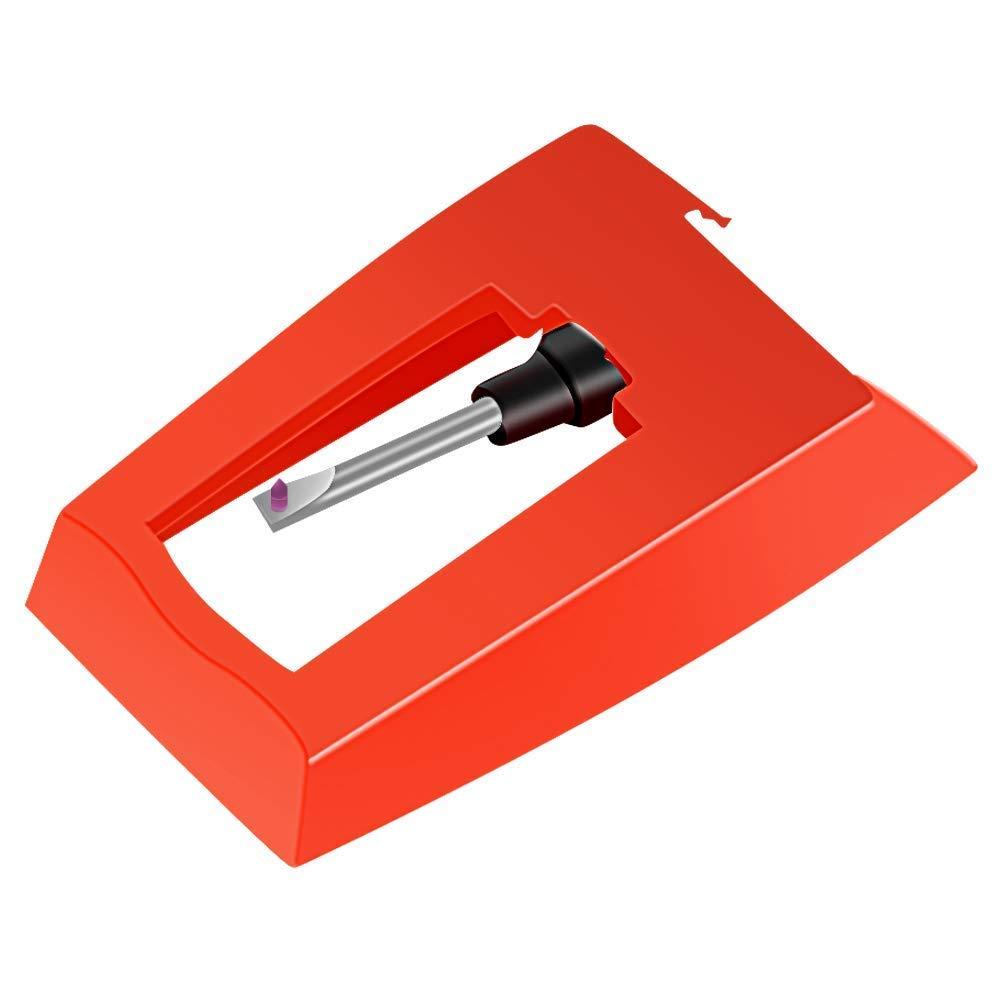 [AUSTRALIA] - Record Player Needle, Stylus Replacement for Turntable, LP, Phonograph(Red) 