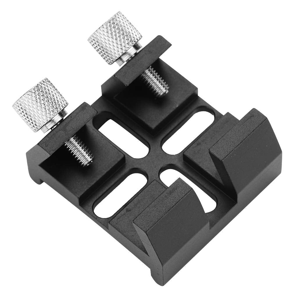Universal Dovetail Base for Finder Scope,Dovetail Base for Telescope Finder Scope Mount Dovetail Slot Plate Groove for Celestron SKYRVER and Other Telescope Dovetail Accessories Black