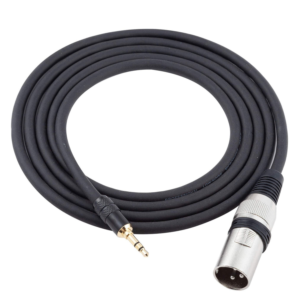 [AUSTRALIA] - XLR to 3.5mm Cable, Ancable 6Ft(1.83m) XLR Male to 3.5mm (1/8 Inch) Stereo Male Cable, Balanced Audio Cable 6 Feet 