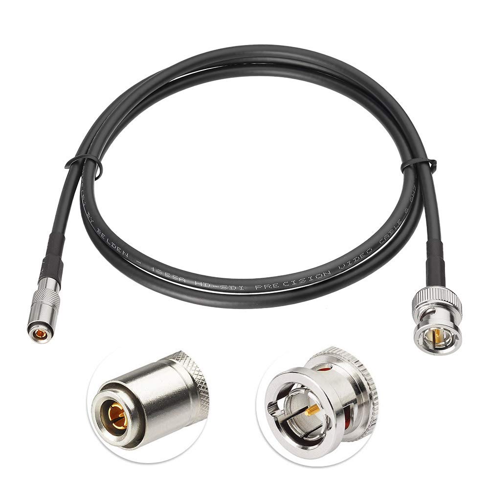 Superbat HD SDI Cable Blackmagic BNC Cable, DIN 1.0/2.3 to BNC Male Cable (Belden 1855A) - 1ft/3ft/5ft/10ft/15ft - for Blackmagic BMCC/BMPCC Video Assist 4K Transmissions HyperDeck Kameras 3ft