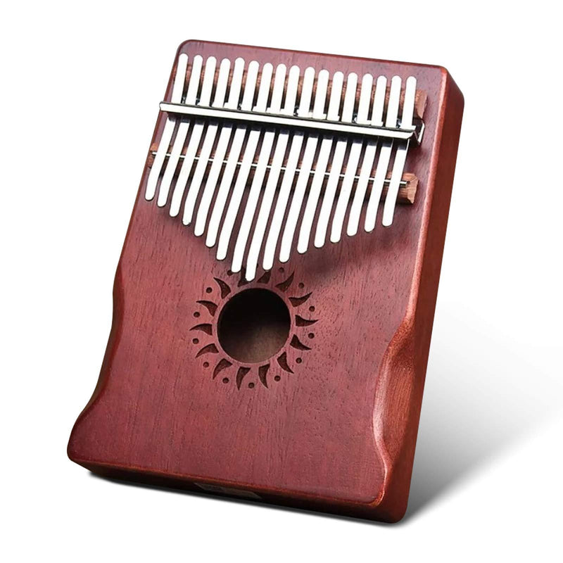 Kalimba 17 Keys Thumb Piano, Thumb Pianos，Portable Mbira Thumb Piano Easy to Learn Portable Finger Piano Gifts for Kids and Adults, with Study Instruction and Tune Hammer