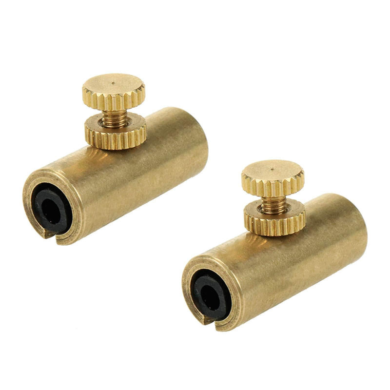 FarBoat 2Pcs Wolf Tone Gone Eliminator Mute Suppressor Tube for Cello Gold