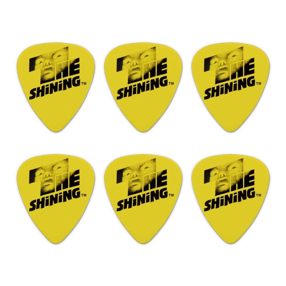 The Shining Poster Logo Novelty Guitar Picks Medium Gauge - Set of 6