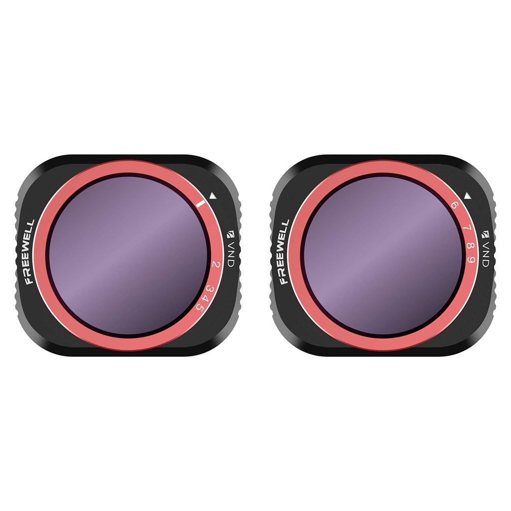 Freewell Variable ND 2-5 Stop, 6-9 Stop 2 Pack VND Filters Compatible with Mavic 2 Pro Drone