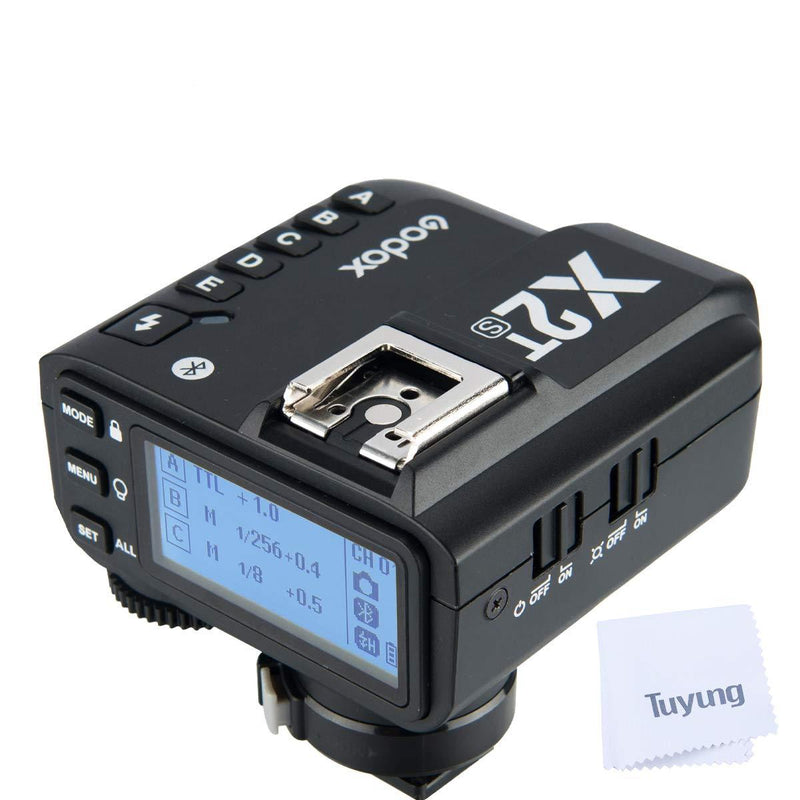 Godox X2T-S TTL Wireless Flash Trigger for Sony Bluetooth Connection Supports iOS/Android App Contoller, 1/8000s HSS, TCM Function,Relocated Control-Wheel,New AF Assist Light