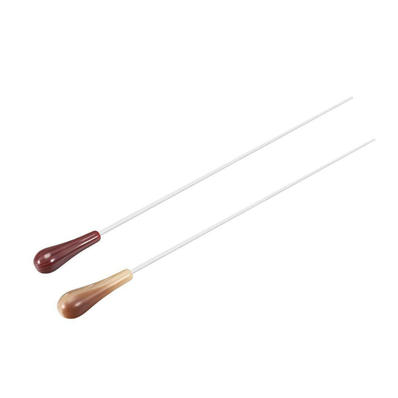 uxcell Music Conductor Baton Orchestra Baton 39cm/15.35inch Length Brown Red Resin Handle Music Conducting Baton 2pcs