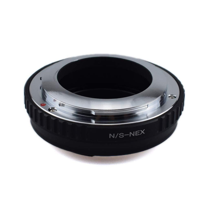 for Nikon S/Contax RF (Outer Bayonet) Rangerfinder Lens to for Sony E-Mount Adapter, Compatible with for Sony NEX-5T NEX-6 NEX-7 a3000 a3500 a5000 a5100 a6000 a6100 a6300 a6400 a6500 etca3000 Nikon S to Sony NEX