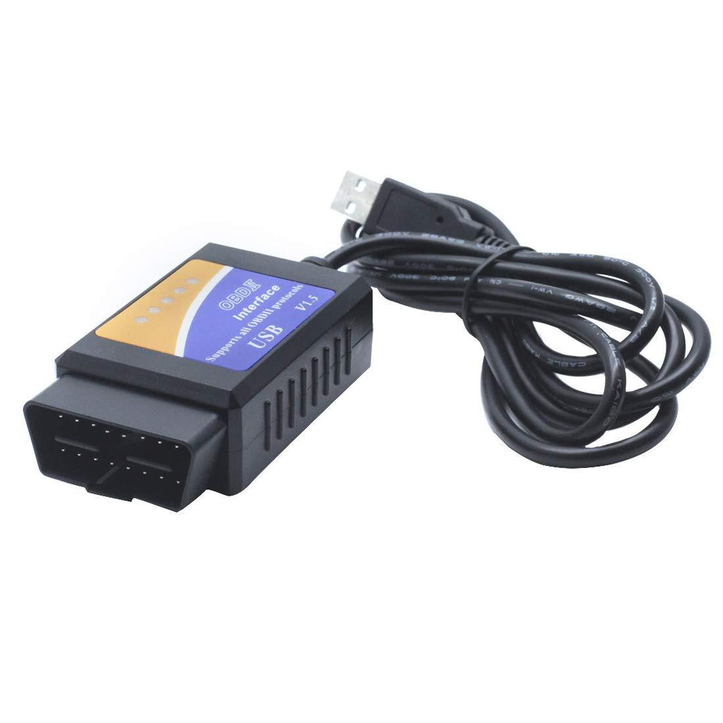 AUTUT ELM327 USB OBD2 Car Diagnostic Scanner Scan Tool for Ford Mazda