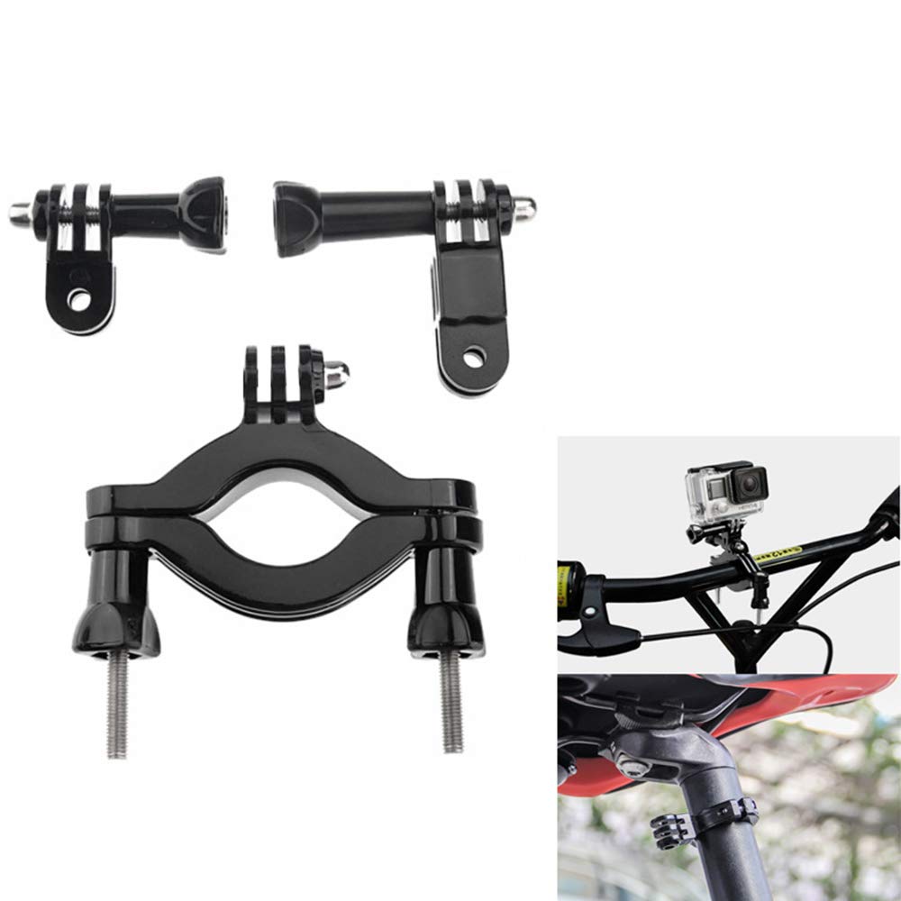 Bicycle Bike Handlebar Mount Adapter for GoPro Hero 7 6 (2018) Fusion Session Black Adjustable Mount Stand