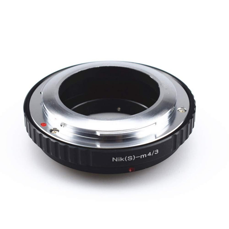 Compatible with for Nikon S Range Finder Lens to Micro 4/3 M4/3 Adapter GX7 GF6 GH3 G5 GF5 GX1 GF3 G3 & for Olympus OM-D E-M1 E-M5 E-PL6 E-P5 Camera NIKON S to M4/3 adapter