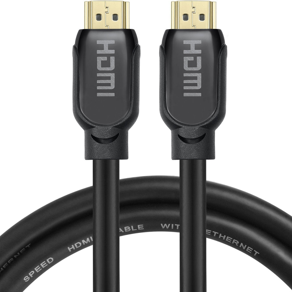 KIN&P 4K HDMI Cable33ft-High Speed 18Gbps HDMI 2.0 Cable – 4K HDR, 3D, 2160P, 1080P, Ethernet– Audio Return(ARC) –-HDMI Cord 30AWG, Compatible UHD TV, Blu-ray,PS4/3, PC, Fire TV (33ft) 33ft