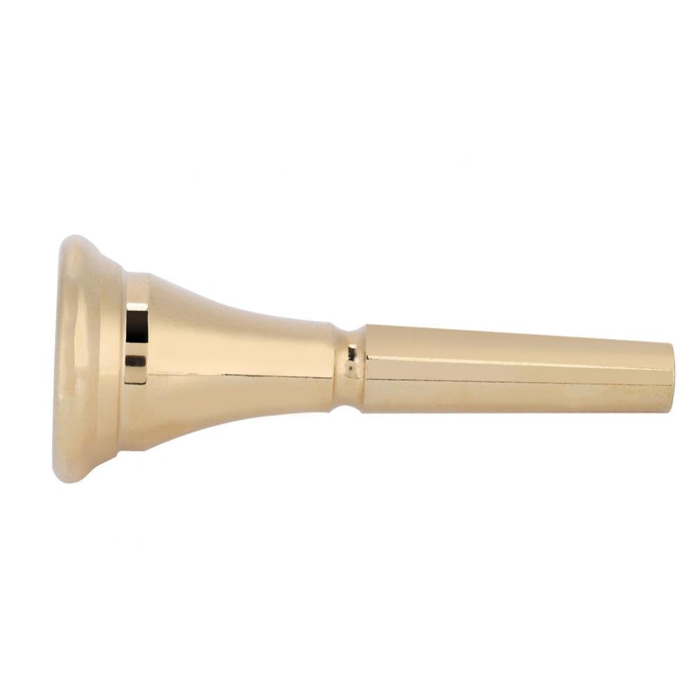 Redxiao Horn Mouthpiece, 1.0 x 2.6 x 0.3 Inch Solid Durable Metal Material with Fine Stylish Workmanship for Novice Professional Player Instrument Lovers