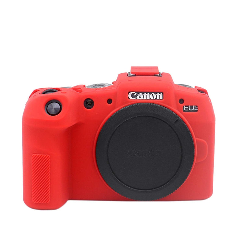 EOS RP Silicone Cover, TUYUNG Protective Rubber Camera Case Cover Skin for Canon EOS RP Digital SLR Camera - Red