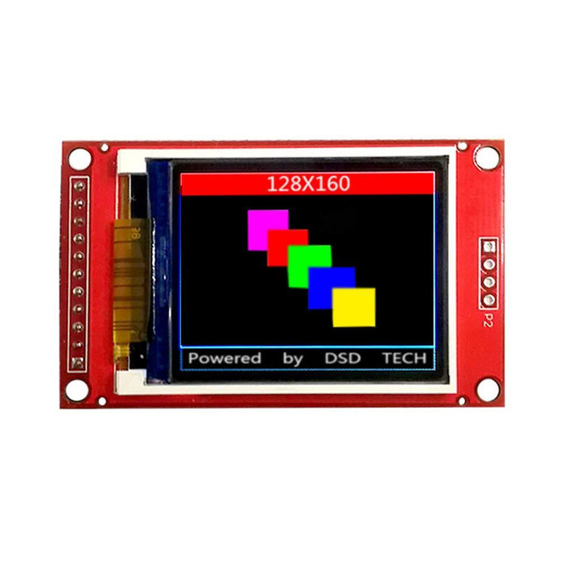DSD TECH 1.8 Inch TFT LCD Display Module with SPI Interface for Arduino and MCU