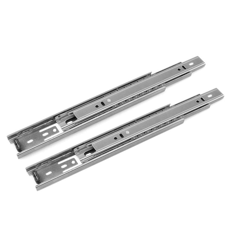 Drawer Slides, URBEST 10 Inch Full Extension 3 Section Ball Bearing Side Mounted Drawer Slider for Cabinet Kitchen (10-Inch)