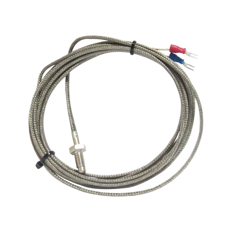 Meter Star M6 Screw Industrial Thermocouple Sensor K Type High Temperature 0-800 ° C Temperature Sensor,Thermometer Line (10M, WRNT Shielding Wire) 10M