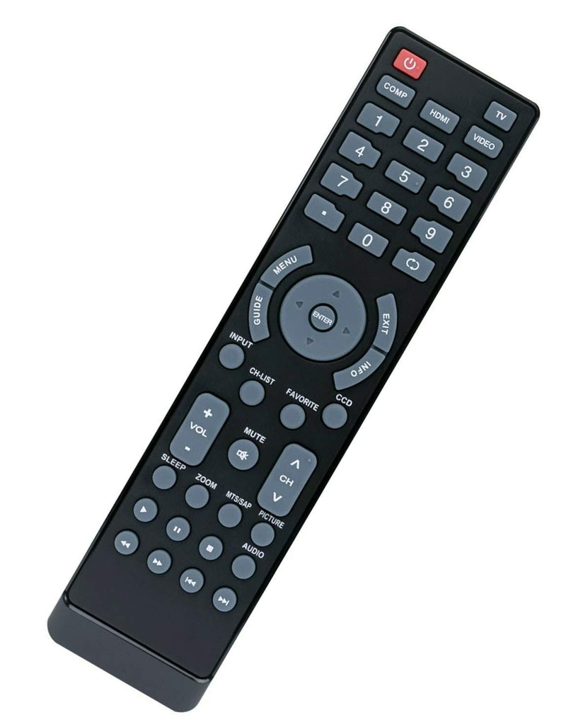 Replaced Remote Control Compatible for Insignia NS19E720A12 NS-RC01A-12 NS-F27TV NS-L22X-10A NS19E720A12A NS-L37Q-10A NS-22E450A11 NS-32E570A11 NS-42E570A11 NS-46E570A11 LED LCD HDMI HDTV TV