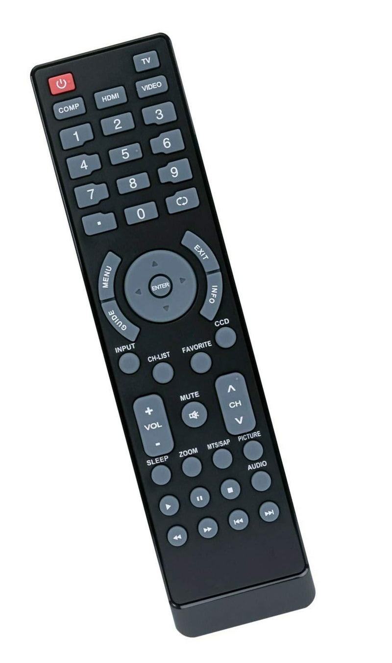 Replaced Remote Control Compatible for Insignia NS24E730A12 NS-F20TR NS-L46X-10A NS24E730A12A NS-L22Q-10A NS-40E560A11 NS-46E560A11 NS-55E560A11 NS-LCD26F NS-24FTV NS-42EPTV LCD LED LCD HDMI HDTV TV