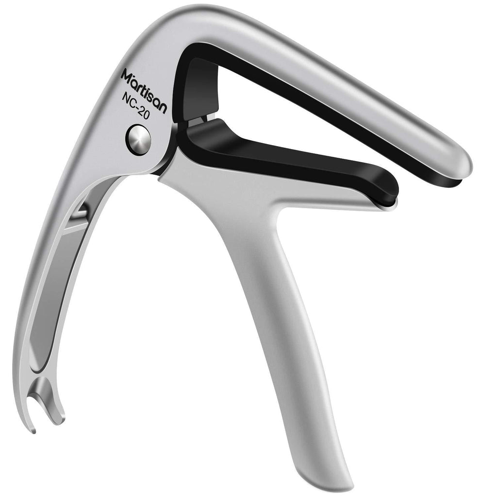 MARTISAN Guitar Capo for Acoustic Guitar, Electric Guitar, Bass, Ukulele One Handed Trigger Capo
