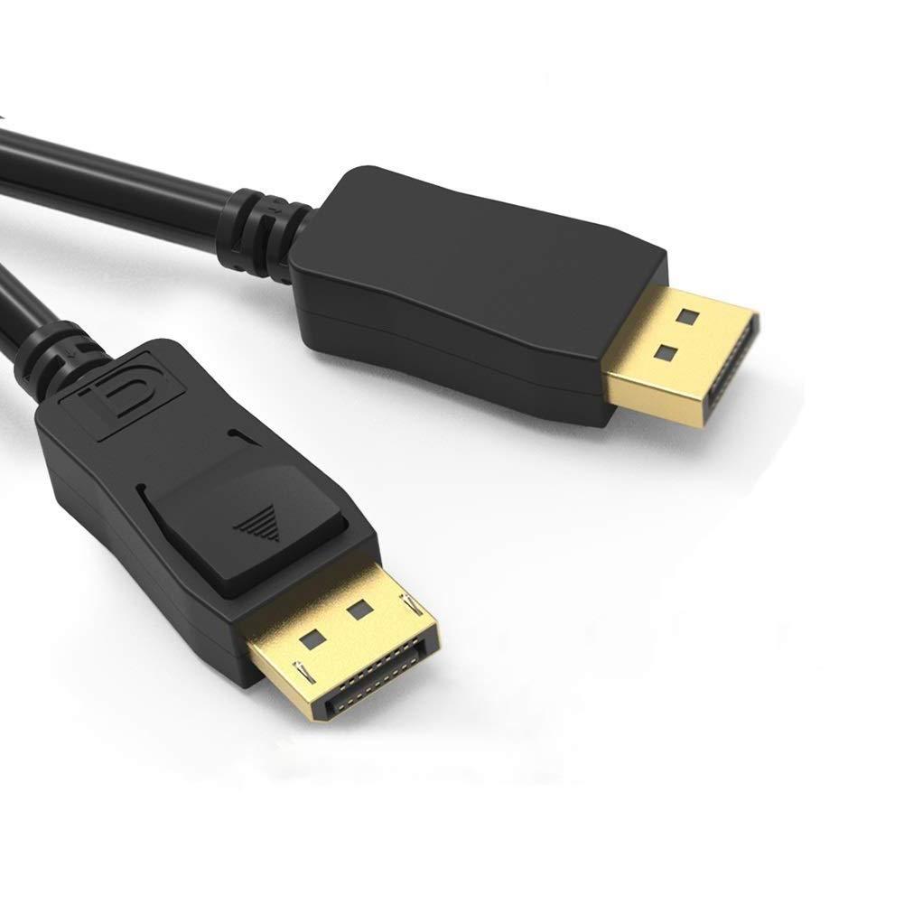 DisplayPort 1.4 Cable 10 feet 8K 60HZ,VESA Certified Display Port Cable 10ft, UKYEE DP to DP 1.4 Cable Cord with [1440P@144Hz, 1080P@240Hz, 4K@120Hz, 8K@60Hz] & HDR HBR3 Support -Gold