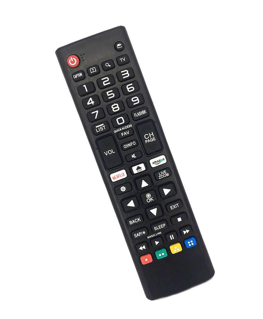 Replaced Remote Control Compatible for LG 43LJ550M-UB AGF76631064 49UJ620M 49UJ6050 49LJ5500-UA 55LJ5550-UC 49UJ6560-UF 55UJ6580 65UJ6200 55UJ6580-UE 65UJ6580 LCD LED TV