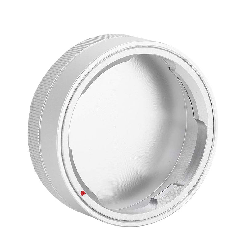 Yoidesu Professional Metal Rear Lens Cap for Leica M Mount Camera Lens (Silver) Silver