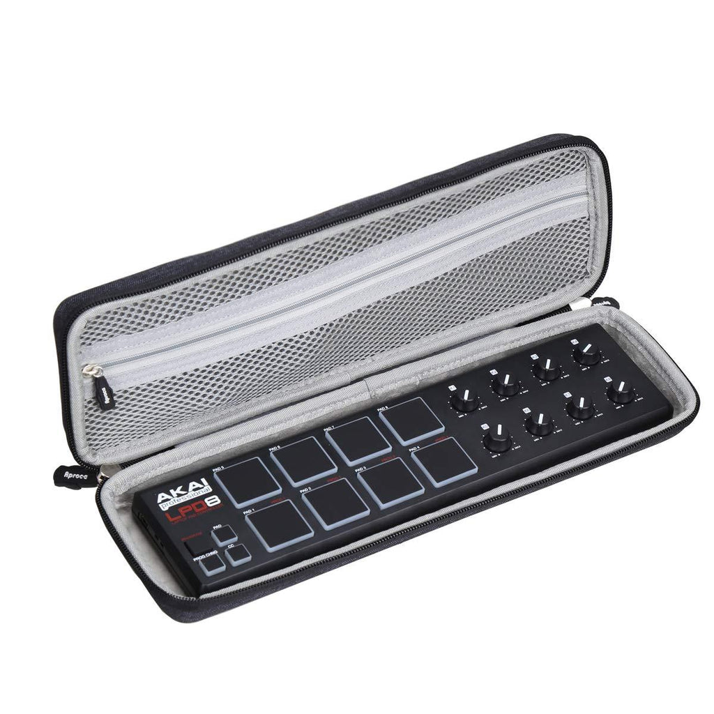 [AUSTRALIA] - Aproca Hard Carry Travel Case for Akai Professional LPD8 Portable 8-Pad USB MIDI Pad Controller 