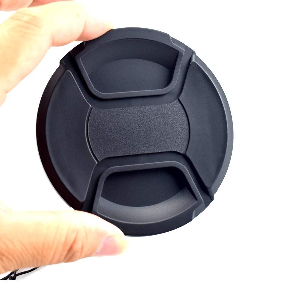 82mm Lens Cap Center Snap on Lens Cap Suitable Suitable &for Nikon &for Canon &for Sony Any Lenses with Ø 82mm Camera 82mm Lens Cap