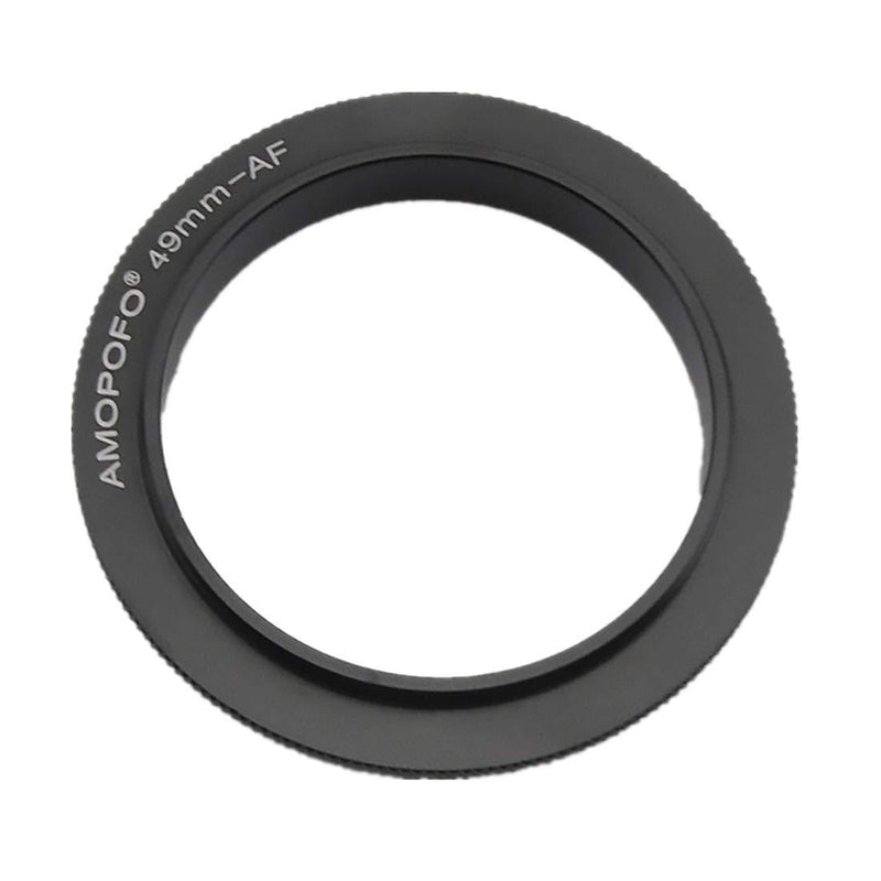 49mm to AF Filter Thread Macro Reverse Mount Adapter Ring,&for Sony Alpha A-Mount (and for Minolta AF) Mount SLR Camera Body 49mm to AF Reverse Adapter Ring