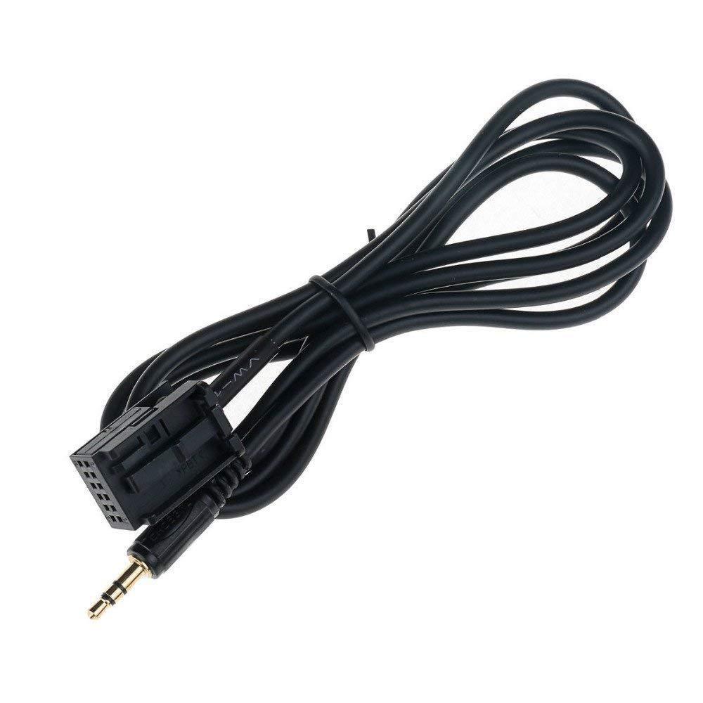 Surborder in Car Male 3.5mm MP3 AUX Input CD Adapter Changer Cable Compatible for BMW Z4 E83 E85 E86 X3 MP3 Player