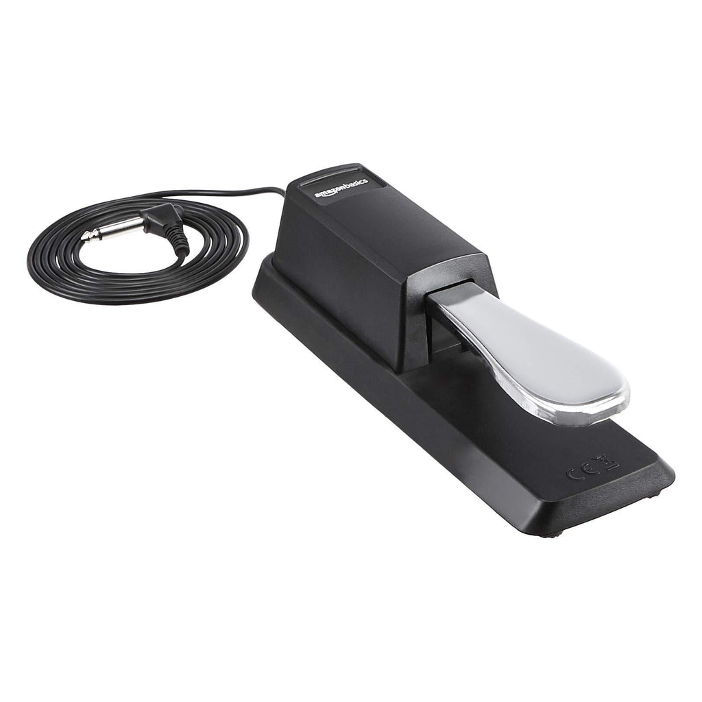 Amazon Basics Sustain Foot Pedal for Keyboards Digital Piano big