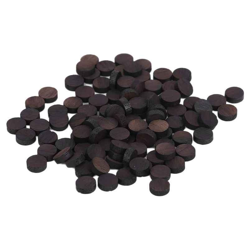 Bnineteenteam 100pcs Guitar Rosewood Inlay Dot Fretboard Markers for Folk Guitar Accessories