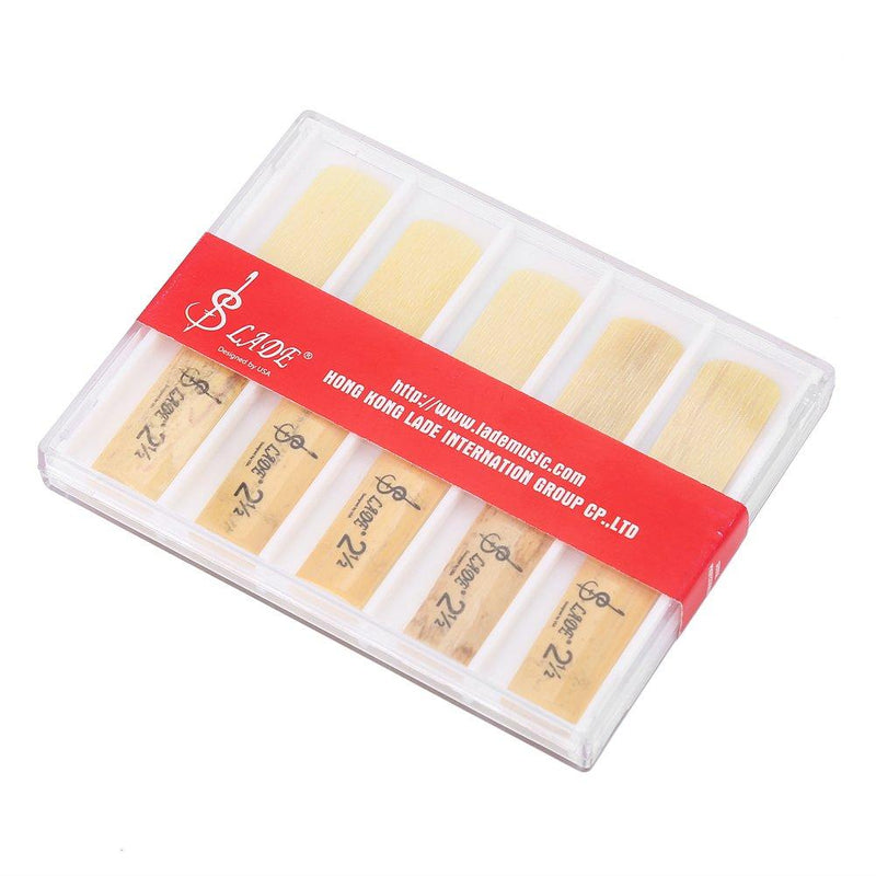 Bnineteenteam 10pcs Clarinet Reeds 2.5 Plastic B-Flat for Repair Parts Reed Accessory