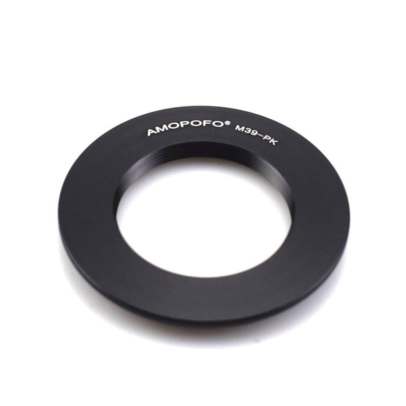 Compatible with for Leica L39 M39 39mm Mount Lens to& for Pentax PK Mount DSLR Cameras K20D K10D K200D K100D K-X ect. M39 to PK lens adapter