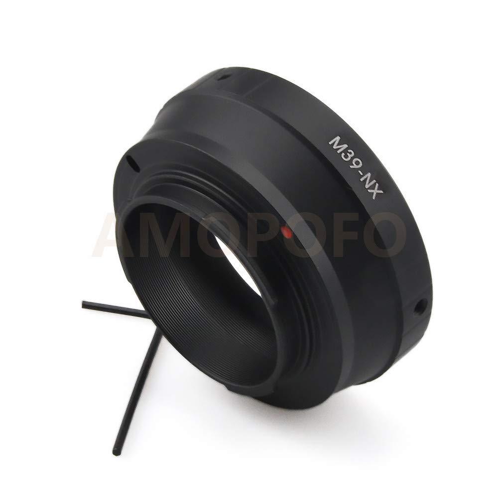 Compatible with for Leica L39 M39 39mm Mount Lens to & for Samsung NX System (NX-5, NX-10, NX-11, NX-20, NX-30, NX-100, NX-200, NX-210, NX-300, NX-1000) Camera M39 to NX lens adapter