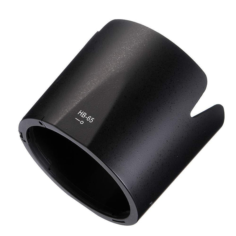 Runshuangyu HB-65 Lens Hood Shade for Nikon AF-S Nikkor 80-400mm f/4.5-5.6G ED VR 2th Gen Lens, Bayonet Mount Lens Hood 2 Generation HB-65 Replacement, Plastic - (Black)