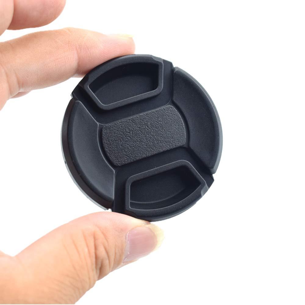 46mm Lens Cap Center Snap on Lens Cap Suitable Suitable &for Nikon &for Canon &for Sony Any Lenses with Ø 46mm Camera 46mm Lens Cap