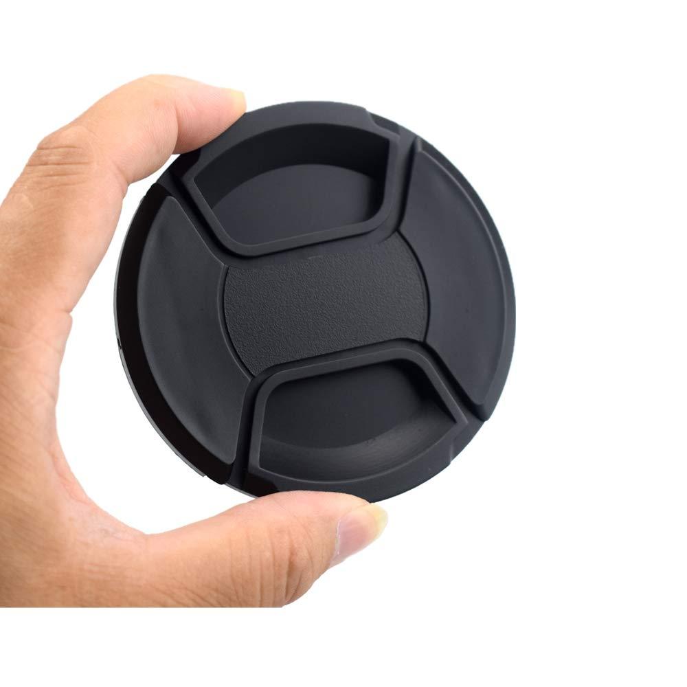 62mm Lens Cap Center Snap on Lens Cap Suitable Suitable &for Nikon &for Canon &for Sony Any Lenses with Ø 62mm Camera 62mm Lens Cap