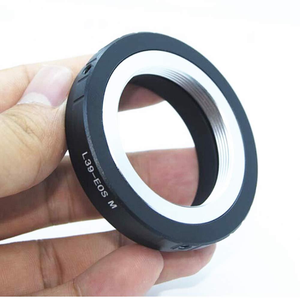 Compatible with for Leica L39 M39 39mm Mount Lens to & for Canon EOS M Mount Mirrorless Camera M1 M2 M3 M5 M6 M10 M50 M100 Camera L39 to EOS M lens adapter