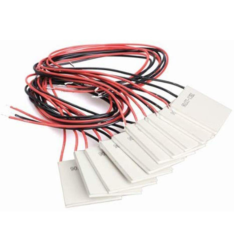 10Pcs TEC1-12706 Thermoelectric Cooler Heat Sink Cooling Peltier Plate Module 12V 5.8A