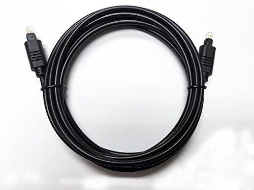 OMNIHIL 10 Feet Long Digital Optical Cable Compatible with Bose CineMate 120 Home Theater System 10FT Black