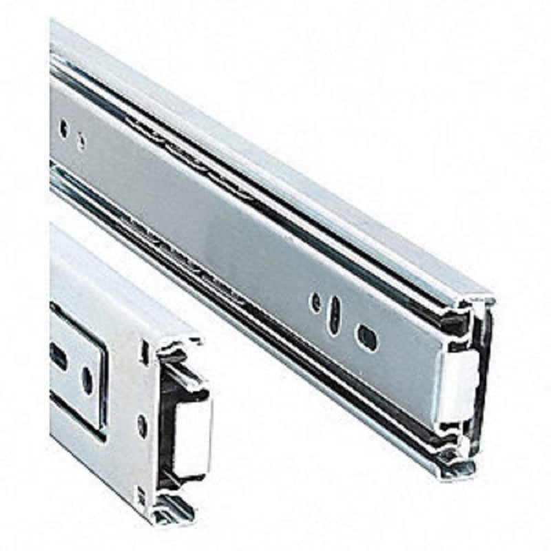 Laurey 10614 Ball Bearing Full Extention Side Mount Slide-14 Inch-Pair Drawer Slide, 14 Inch, Zinc Plated