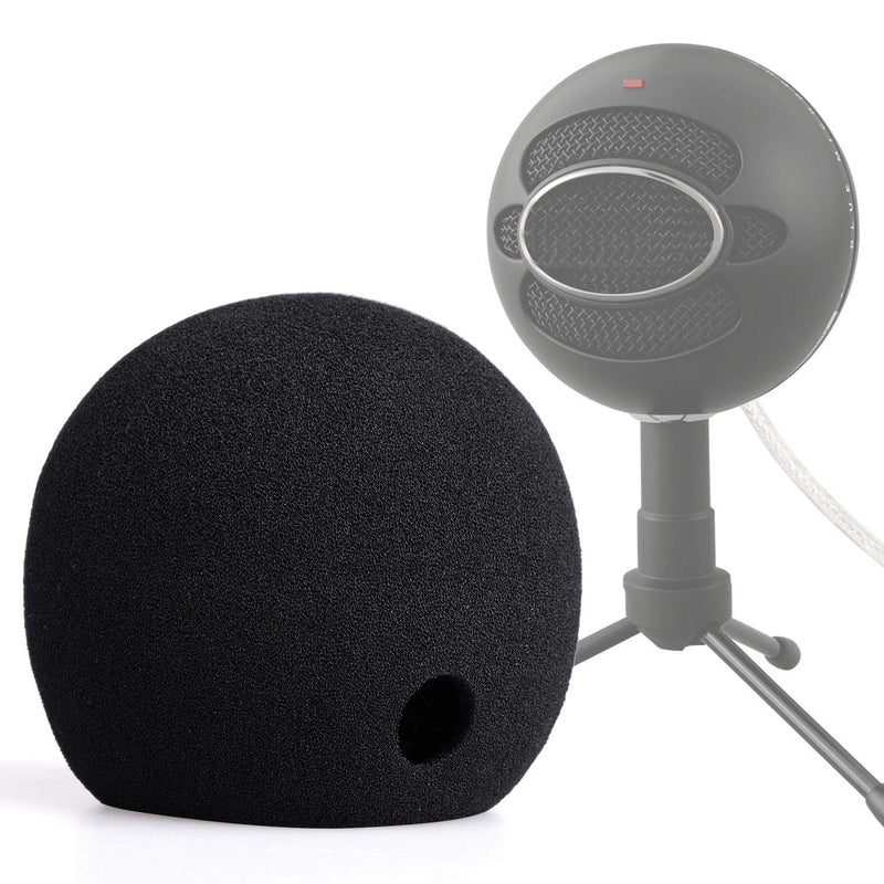 Chromlives Mic Foam Cover Compatible with Blue Snowball Ice,Pop Filfter Windscreen Cover Compatible with Blue Snowball Foam windscreen
