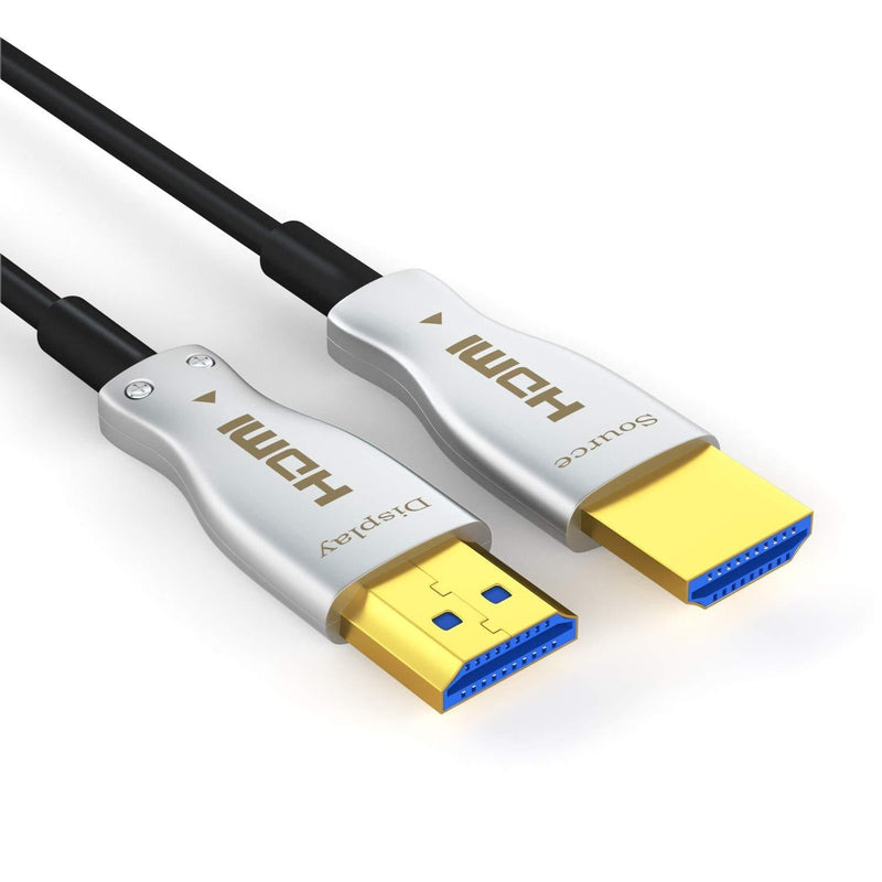 Fiber Optical HDMI Cable, Tendak 50ft HDMI 2.0 Cable with 18.2 Gbps Support 4K HDR@60Hz, ARC, Dolby Vision, HDCP2.2, 4:4:4 for Apple TV/Xbox one / PS4 Pro