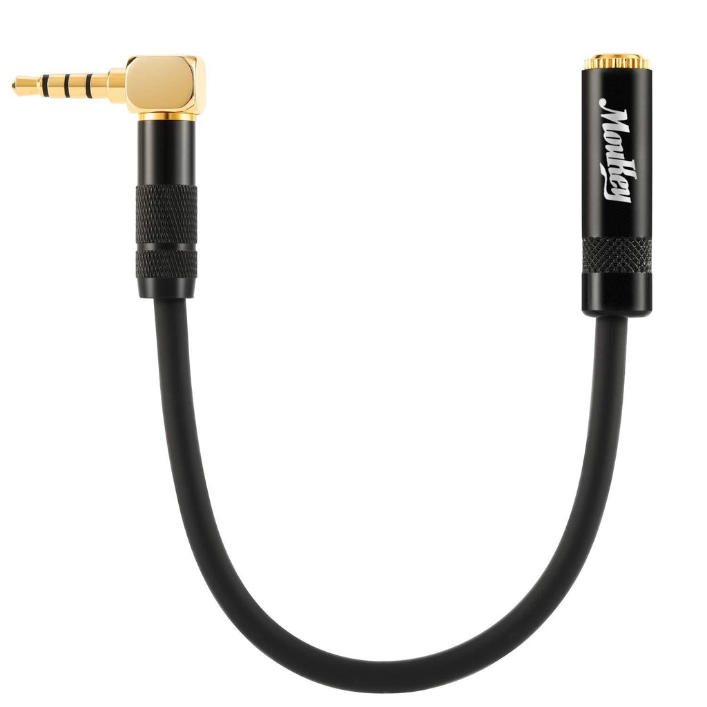 [AUSTRALIA] - Moukey MMc-1 3.5mm TRS (Female) Microphone Adapter Cable to TRRS (Male) for iPhone and Android Smartphones 