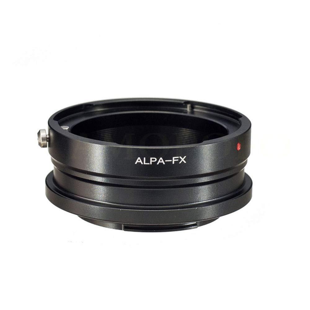 ALPA to FX Adapter Compatible with for ALPA 35mm SLR Lens to & for Fuji Film X-A1,X-A2,X-A3,X-A10, X-M1.X-E1,X-E2,X-E2S,X-T1,X-T2,X-T10,X-T20,X-Pro1,X-Pro2, X100F Camera ALPA 35mm SLR to Fuji adapter