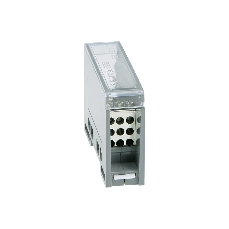 uxcell 1 in 9 Out DIN Rail Terminal Blocks 690V Connectors Distribution Block